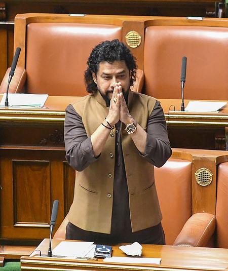 भाजपा की धमकियों से नहीं डरूंगा, पार्टी को शर्मिंदा नहीं होने दूंगा: कर्नाटक मंत्री बी नागेंद्र