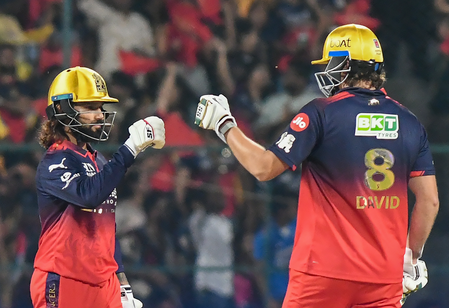 नॉन-स्ट्राइकर एंड से टिम डेविड के छक्के देकना रोमांचक था: रजत पाटीदार