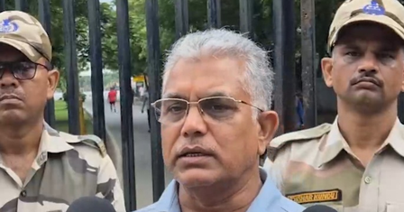 सैगल हुसैन की गिरफ्तारी पर दिलीप घोष का हमला, बोले- बीरभूम को नेताओं ने लूटकर गरीब बनाया