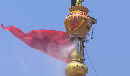 सोमनाथ मंदिर में वैदिक मंत्रों और भजनों के बीच पहली बार कुंभाभिषेक संपन्न