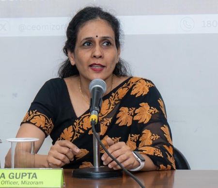 मिजोरम की अंतिम मतदाता सूची में एक बार फिर पुरुषों के मुकाबले महिलाओं की संख्या ज्यादा