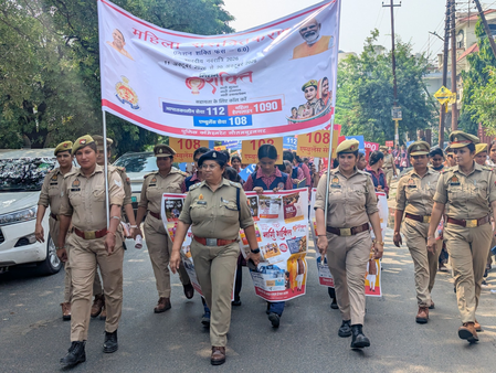 मिशन शक्ति अभियान 6.0: नोएडा में महिला सशक्तिकरण रैली, 500 बालिकाओं ने लिया हिस्सा