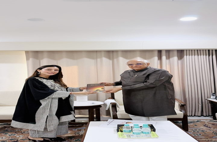 संस्कृति जयना ने 'कृष्णावतारम' में अपने डेब्यू से पहले भगवान कृष्ण की कर्मभूमि का किया दौरा