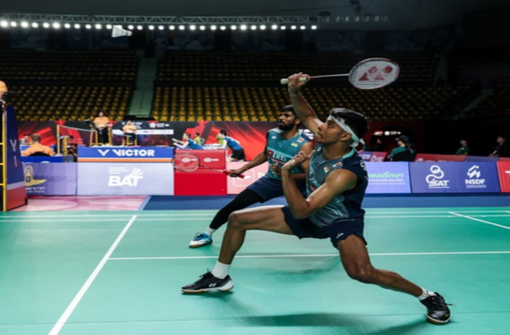 थाईलैंड ओपन: सात्विक-चिराग मुश्किलों से उबरकर दूसरे राउंड में पहुंचे