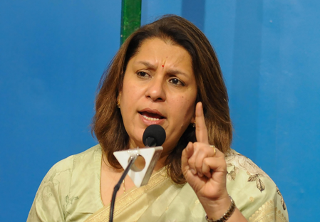 राहुल गांधी पर हमले करने के बजाय राष्ट्रीय सुरक्षा पर केंद्र सरकार दे जवाब : सुप्रिया श्रीनेत