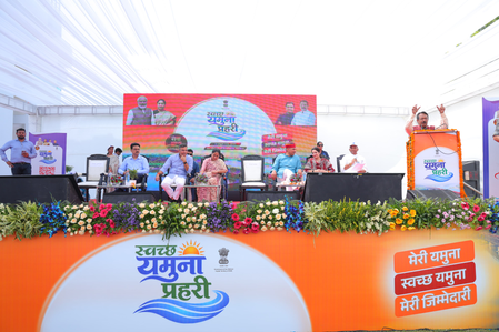 यमुना को साफ रखना सरकार और नागरिकों की सामूहिक जिम्मेदारी: दिल्ली मुख्यमंत्री