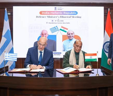 पांच साल का रोडमैप तैयार करने के लिए ग्रीस और भारत का ज्वाइंट डिक्लेरेशन