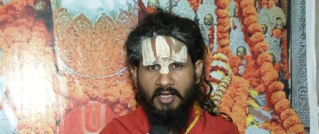 भगवान श्री कृष्ण को लेकर मौलाना के विवादित बयान पर भड़के संत विष्णु दास, रखा 10 लाख रुपए  का इनाम
