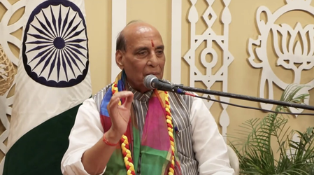 मिसाइल हों, लेकिन मन में मर्यादा न हो, तो शक्ति अधूरी हैः राजनाथ सिंह