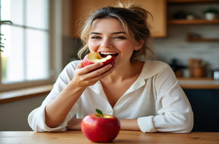 सेब में डालकर खाएं सेंधा नमक, एनर्जी, स्वाद और सेहत तीनों मिलेगा एक साथ