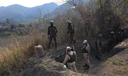मणिपुर के बिष्णुपुर में उग्रवादियों की गोलीबारी के बाद सुरक्षा बलों ने तेज किया अभियान