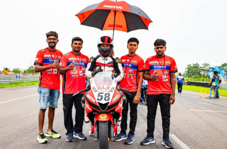 मिजोरम के राइडर के. लालनुनसांगा 'आईएनएमआरसी 2025' में रनर-अप रहे