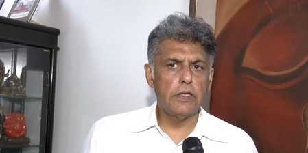 चुनाव आयोग में अंदरूनी मतभेद पर मनीष तिवारी ने सीईसी के इस्तीफे की मांग की, जेपीएससी जांच की मांग