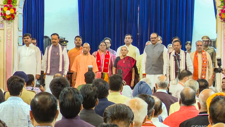उत्तर प्रदेश में कैबिनेट विस्तार, छह नए चेहरे शामिल, भूपेंद्र चौधरी और मनोज पांडेय को मिली जगह