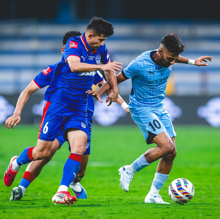 आईएसएल 2025-26: ड्रॉ रहा बेंगलुरु एफसी और मुंबई सिटी के बीच हुआ मुकाबला