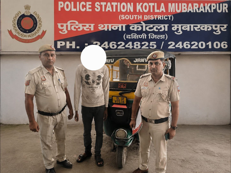 दिल्ली पुलिस ने वाहन चोरी के चार मामलों को सुलझाया, चार वाहन बरामद