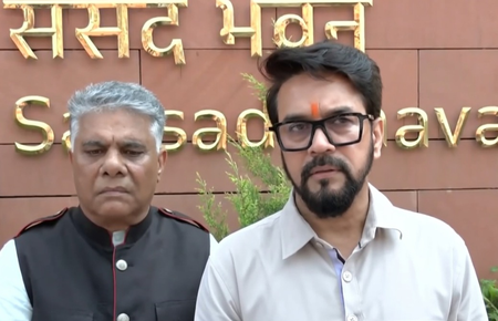 कांग्रेस के 'खटाखट मॉडल' से हिमाचल प्रदेश की आर्थिक स्थिति बिगड़ी: अनुराग ठाकुर