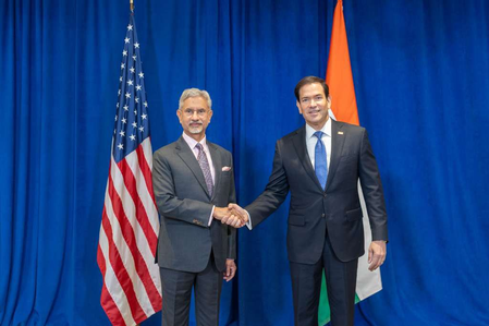 भारत के विदेश मंत्री जयशंकर और मार्को रुबियो ने भारत-अमेरिका रणनीतिक साझेदारी पर की चर्चा