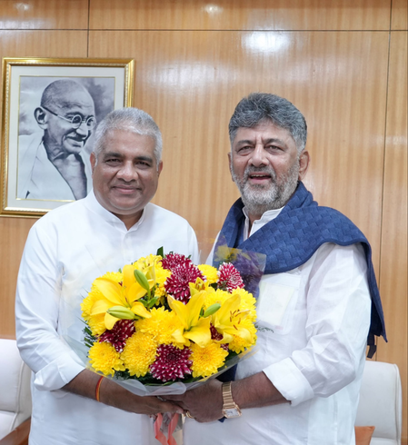 केंद्रीय मंत्री भूपेंद्र यादव से मिले कर्नाटक के सीएम शिवकुमार, विकास और पर्यावरण के मुद्दों पर हुई चर्चा