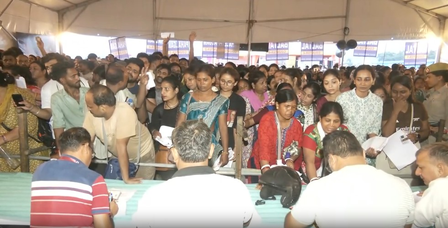 अमरनाथ यात्रा: जम्मू में कड़ी सुरक्षा के बीच टोकन बांटने का काम शुरू