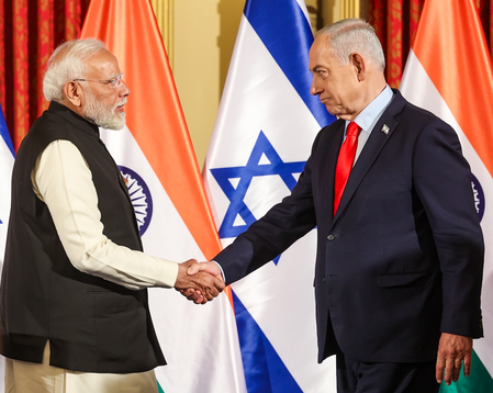नेतन्याहू ने प्रधानमंत्री मोदी को क‍िया फोन, रणनीतिक साझेदारी और पश्चिम एशिया के हालात पर हुई चर्चा