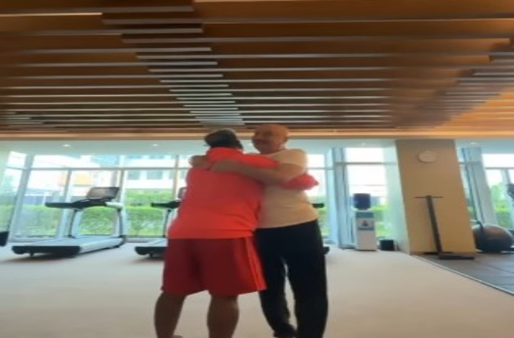 अनुपम खेर ने शुरू की डांस क्लास, 'तौबा तौबा' पर सीखा हुक स्टेप