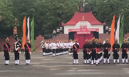 दानापुर में 1025 अग्निवीर हुए पासआउट; बिहार रेजिमेंट के 7वें बैच ने पूरा किया कठिन प्रशिक्षण
