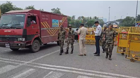 सीजेपी के प्रदर्शन को देखते हुए दिल्ली-एनसीआर सीमाओं पर हाई अलर्ट, चिल्ला बॉर्डर पर कड़ी सुरक्षा, धारा 163 लागू