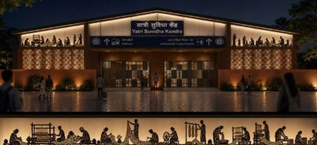 यात्रियों के लिए अलग प्रतीक्षालय बनेगा, प्लेटफॉर्म और प्रवेश द्वारों पर भीड़ का दबाव भी घटेगा