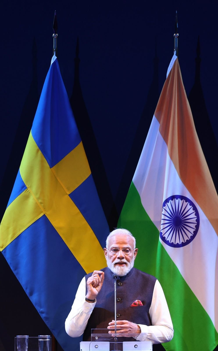 स्वीडन यात्रा को प्रधानमंत्री मोदी ने बताया 'सकारात्मक और सार्थक'