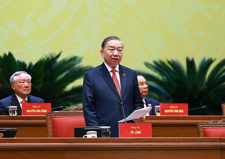 शी चिनफिंग ने सीपीवी के नए महासचिव टो लाम को बधाई दी