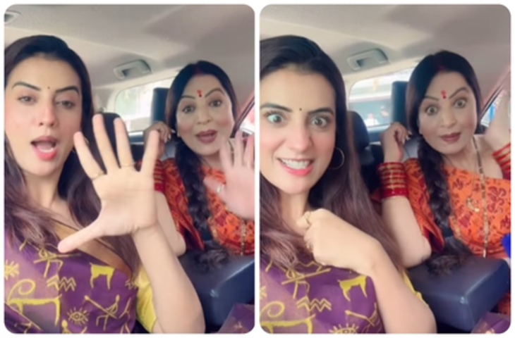 अक्षरा सिंह को घर में मिली ये 'दोस्त', अभिनेत्री बोलीं- 'बाहर ढूंढने की जरूरत नहीं पड़ती'