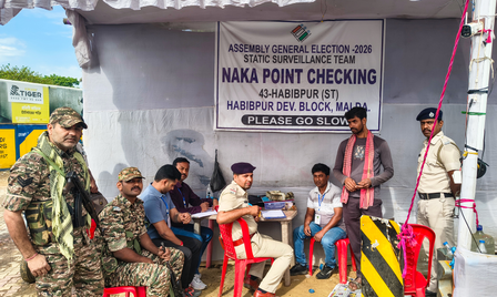 पश्चिम बंगाल विधानसभा चुनाव से पहले कोलकाता में 19 लाख रुपए नकद जब्त