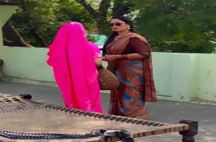रानी चटर्जी ने शेयर किया 'लखनऊ की बड़की पटना की छोटकी' का बीटीएस वीडियो