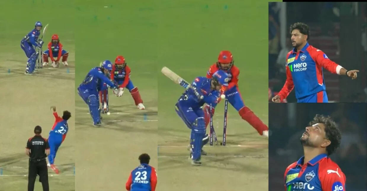 DC vs MI Highlights: कुलदीप यादव ने कमाल गेंदबाजी से रचा इतिहास, IPL में जडा दिया अनोखा शतक, विरोधीयों में मचाई खलबली