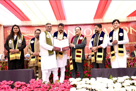 वरिष्ठ पत्रकार डॉ. हरीश चंद्र बर्णवाल को 'मन की बात' पर शोध के लिए मिली डॉक्टरेट की उपाधि