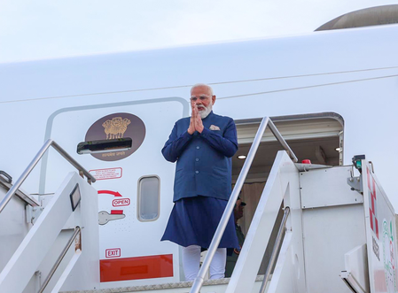 प्रधानमंत्री नरेंद्र मोदी की पांच दिवसीय यात्रा से देश में आया 40 अरब डॉलर का निवेश