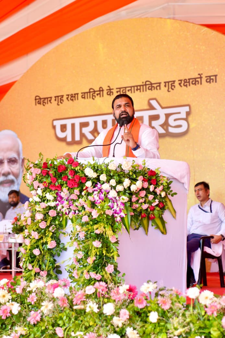 होमगार्ड जवानों की भूमिका से मजबूत होगी कानून व्यवस्था, पांच हजार ‘पुलिस दीदी’ होंगी तैनात: सीएम सम्राट चौधरी