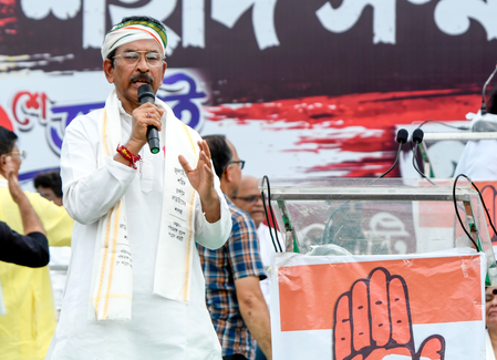 कोलकाता: कानून-व्यवस्था के मुद्दे पर 5 अगस्त को लालबाजार तक कांग्रेस का मार्च