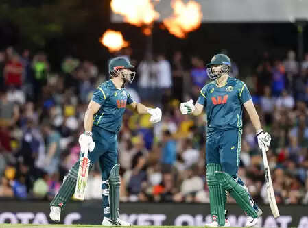 टी20 मैच : डेविड-स्टोइनिस ने खेली अर्धशतकीय पारियां, भारत को 187 रन का टारगेट मिला