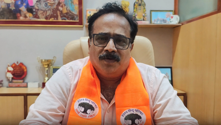 बाबा बागेश्वर की 'सनातन एकता रथ यात्रा' को विहिप का समर्थन, श्रीराज नायर ने दी शुभकामनाएं