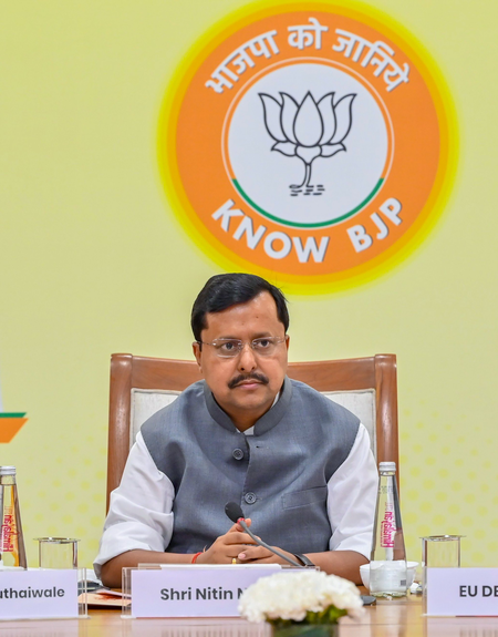 नितिन नवीन की नई टीम की पहली बैठक, संगठनात्मक प्राथमिकताओं पर होगा मंथन