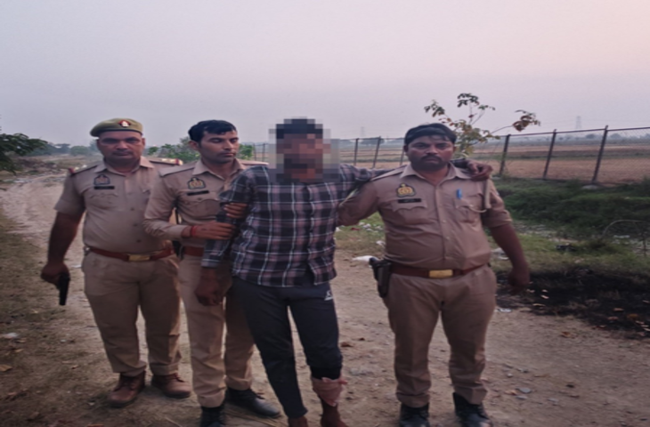 गाजियाबाद : पुलिस मुठभेड़ में घायल हुआ वांछित बदमाश बिलाल, कई संगीन मामलों में था फरार