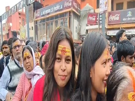 यूपी : राम मंदिर में भक्तों का आगमन, अयोध्या का विकास देख खुश हुए श्रद्धालु