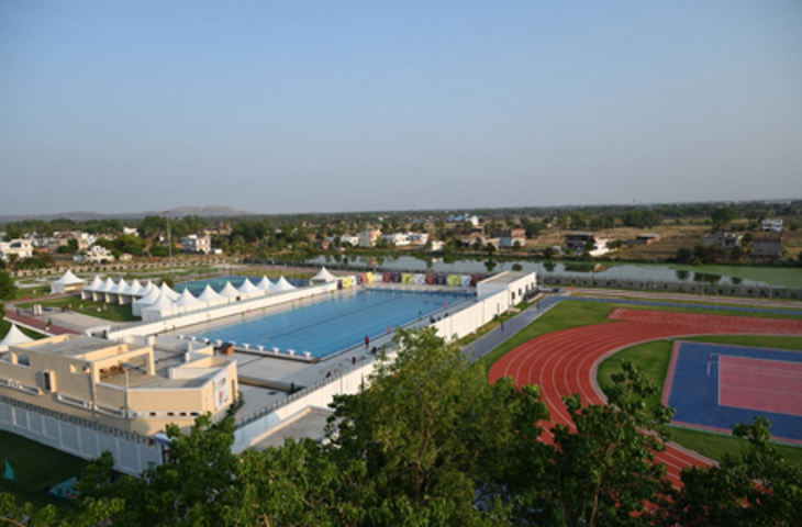 'खेलो इंडिया यूथ गेम्स' को लेकर ज्ञान स्थली गया तैयार, खिलाड़ियों के स्वागत के लिए लगाए गए कटआउट