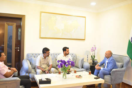 अजरबैजान में भारतीय समुदाय से मिले राजदूत अभय कुमार, सांस्कृतिक संबंध मजबूत करने पर जोर