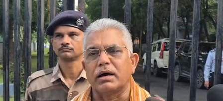 कुलगाम आतंकी हमले पर दिलीप घोष बोले, आतंकियों को पूरी तरह उखाड़ फेंकेगी भाजपा सरकार