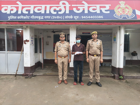 ग्रेटर नोएडा: जानलेवा फायरिंग का आरोपी गिरफ्तार, तमंचा और कारतूस बरामद