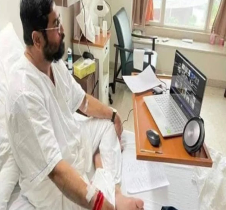 महाराष्ट्र में बारिश: अस्पताल के बिस्तर से ही डिप्टी सीएम शिंदे ने बैठक की; पार्टी के तीन मंत्रियों को दिए निर्देश