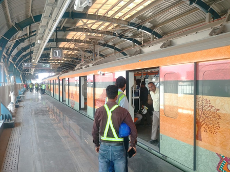 बिहार: पटना मेट्रो रेल का भूतनाथ से मलाही पकड़ी तक सफल ट्रायल रन संपन्न